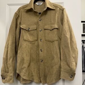 Woolrich Men's Tan Shirt Jacket